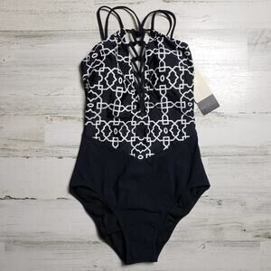 NWT Profile by Gottex Casablanca Strappy One-Piece Swimsuit Women's Size 6